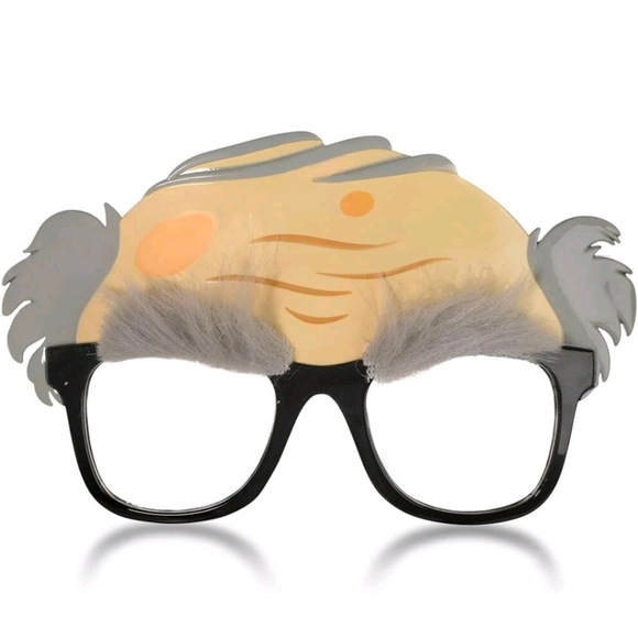 Fun Shades Novelty  GRANDpa Glasses with Gray Eyebrows - Picture 1 of 3